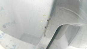 Bare rear bumper for Toyota Prius V 12-17 without lip, green, scratches