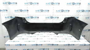 Bare rear bumper for Toyota Prius V 12-17 without lip, green, scratches