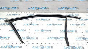 Upper front right door molding for VW Passat b7 12-15 USA, chrome with glass seal