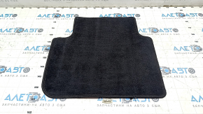 Rear left floor mat for Honda Accord 2013-2017, black cloth