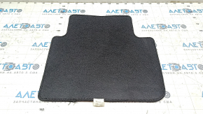 Rear left floor mat for Honda Accord 2013-2017, black cloth