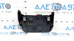 Toyota Prius 50 Prime 16-22 black lower dashboard trim with scratches