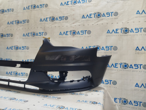 Bare front bumper Audi A3 8V 15-16 for washers, without parking brake 4D