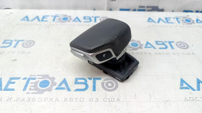 Audi Q5 80A 18-19 leather gear knob, gray, scratches