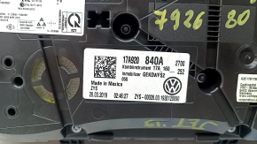 VW Jetta 19-20 Instrument Cluster 69k