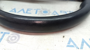 Audi Q5 80A 18-20 leather steering wheel, gray, no buttons or paddles, heated, scratches, nicks