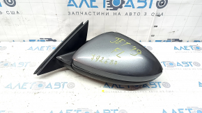 Left side mirror assembly for VW Jetta 19-23, 5+2 pins, BSM, heated, graphite