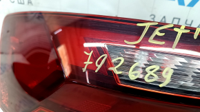 Left outer fender light on a 2019 VW Jetta, scratches