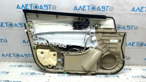Door trim card front right Acura TLX 15-17 beige leather, armrest beige leather, lining defect, dented