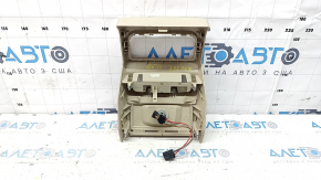 Audi Q5 80A 18-24 rear center console trim, beige, with lower trim and cigarette lighter, bumper