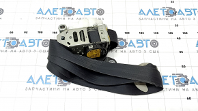 Driver's seat belt for Toyota Prius V 15-17, black, broken, worn