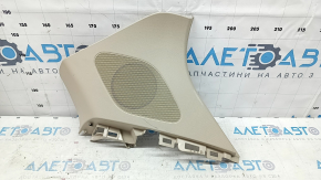 Right rear pillar trim behind the window for an Audi Q5 80A 18-24, beige, under the speaker, scratched
