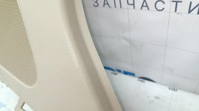 Right rear pillar trim behind the window for an Audi Q5 80A 18-24, beige, under the speaker, scratched
