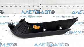 Left tailgate trim for Ford Edge 15-24 black