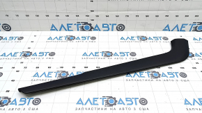 Ford Edge 19-24 black upper right side center console trim