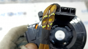 The steering wheel cable with the steering angle sensor for a Toyota Prius V 12-16 has frayed wires.