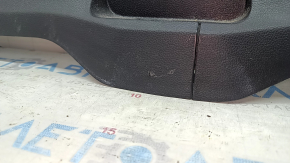 Left door sill plate for VW Jetta 19-24, black, scratches, scuffs