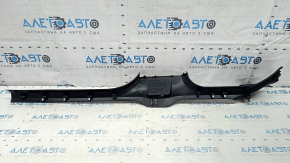 Left door sill plate for VW Jetta 19-24, black, scratches, scuffs