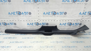 Right door sill plate for VW Jetta 19-24, black, scratches