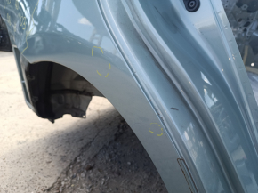 Quarter wing rear right Toyota Prius V 12-17 on the body, green, made, pokes