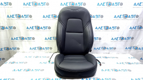 Tesla Model 3 18 passenger seat upholstery - black leather, heated, water resistant