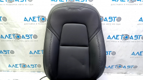 Tesla Model 3 18 passenger seat upholstery - black leather, heated, water resistant