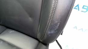 Tesla Model 3 18 passenger seat upholstery - black leather, heated, water resistant