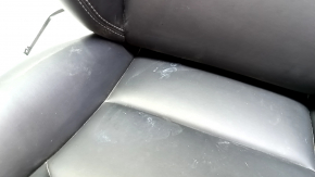 Tesla Model 3 18 passenger seat upholstery - black leather, heated, water resistant