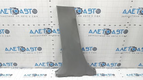 Center pillar trim lower left Toyota Prius V 15-17 gray
