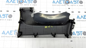 Gray driver's knee pad under the steering column for a Toyota Prius V 15-17