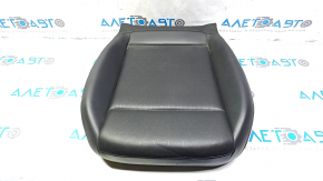 Driver's seat lower trim Volkswagen ID.4 21-23 black-gray leather with perforation, heated