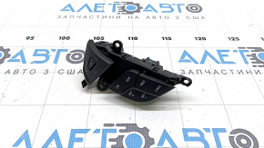 Left steering wheel control buttons for Ford Edge 15-23 cruise control