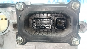 The Toyota Prius V 12-17 inverter has dented tubes.