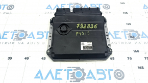 The ECU (engine computer unit) of the Toyota Prius V 12-17 engine has been punctured.