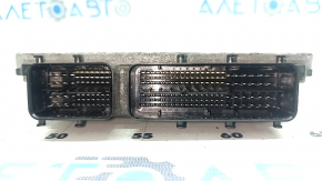 The ECU (engine computer unit) of the Toyota Prius V 12-17 engine has been punctured.