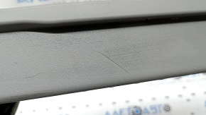 Toyota Prius V 15-17 trunk opening trim, gray, scratches