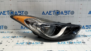 Headlight front right Hyundai Elantra 11-13 MANUAL TYC