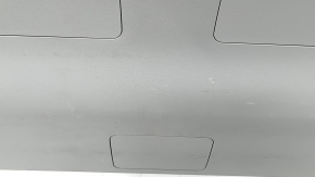 Lower trunk door trim for Toyota Prius V 15-17, gray, scratches