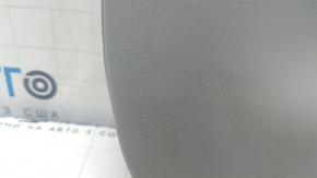 Lower trunk door trim for Toyota Prius V 15-17, gray, scratches