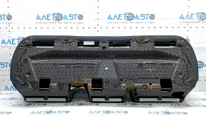 Rear seat, 2nd row, lower part, Ford Edge 15-24, blue leather, orange stitching