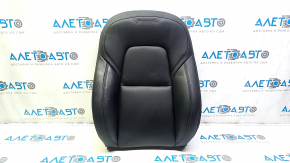 Tesla Model 3 18 driver's seat upper trim - black leather, heated