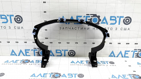 Black instrument cluster cover for the 19-24 Ford Edge