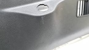 Ford Edge 19-24 right side center console trim, black, worn