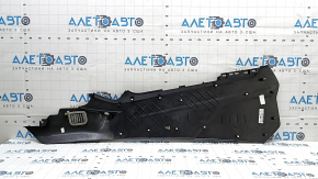 Ford Edge 19-24 right side center console trim, black, worn