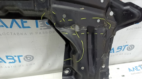 Mitsubishi Outlander 22-25 rear engine guard is dented and torn.