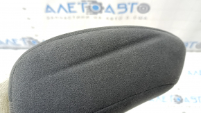Rear left headrest Toyota Prius V 15-17 velor dark gray, pressed