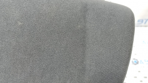 Rear left headrest Toyota Prius V 15-17 velor dark gray, pressed