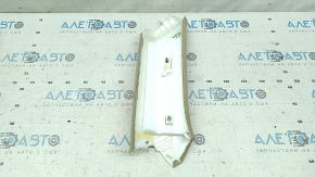 Right rear pillar trim panel in front of the window, Audi Q5 80A 18-24, beige, tear