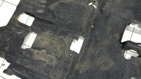 Toyota Prius V 12-17 black floor covering, ready for cleaning