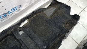 Toyota Prius V 12-17 black floor covering, ready for cleaning